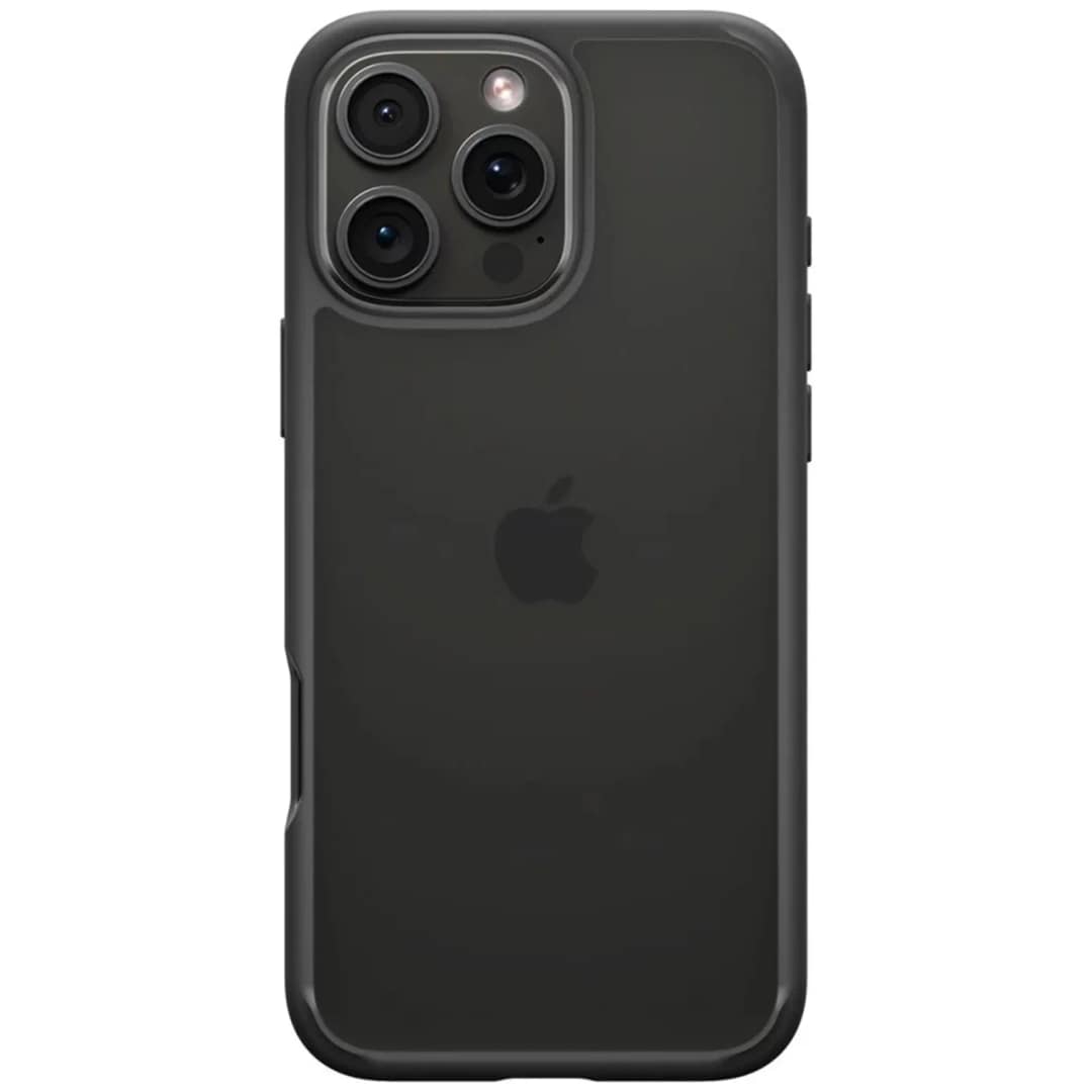 Чехол Spigen Ultra Hybrid для iPhone 16 Pro Max Frost Black, Прозрачный тёмный — фото 6