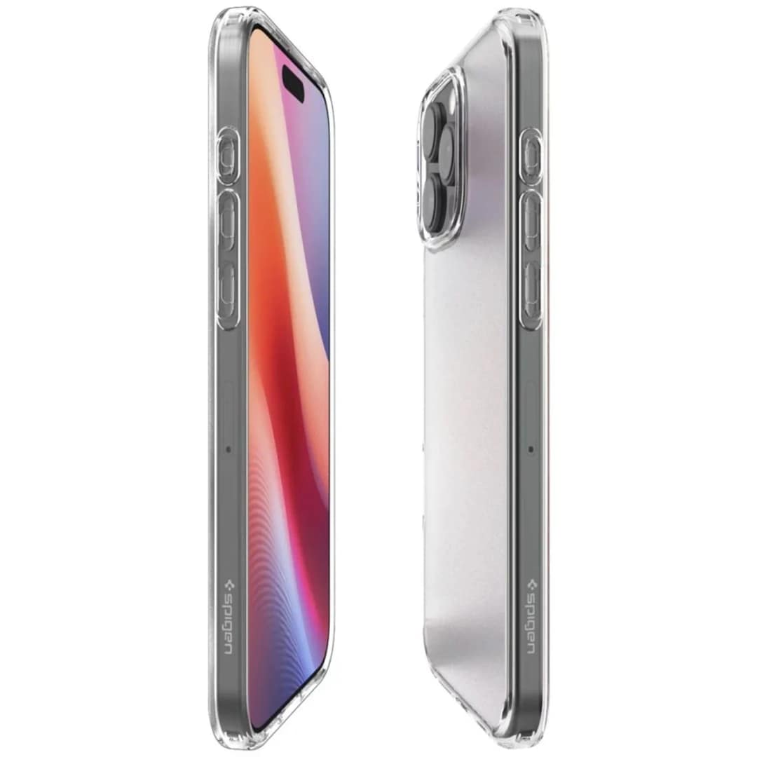 Чехол Spigen Ultra Hybrid для iPhone 16 Pro Frost Clear, Прозрачный — фото 5