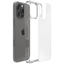 Чехол Spigen Ultra Hybrid для iPhone 16 Pro Frost Clear, Прозрачный — фото 6