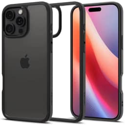 Чехол Spigen Ultra Hybrid для iPhone 16 Pro Matte Black, Черный — фото 1