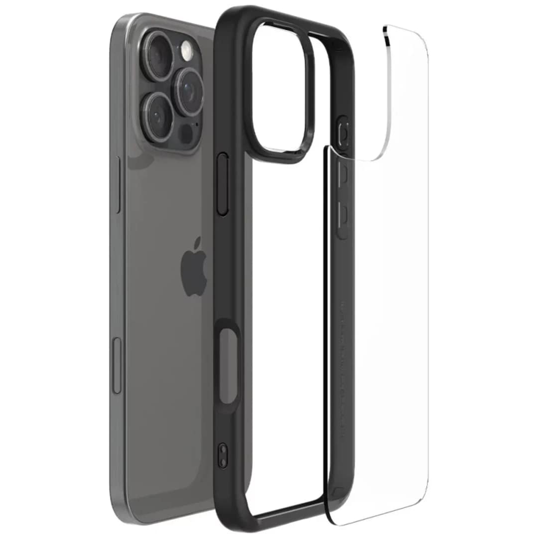 Чехол Spigen Ultra Hybrid для iPhone 16 Pro Max Matte Black, Черный — фото 2