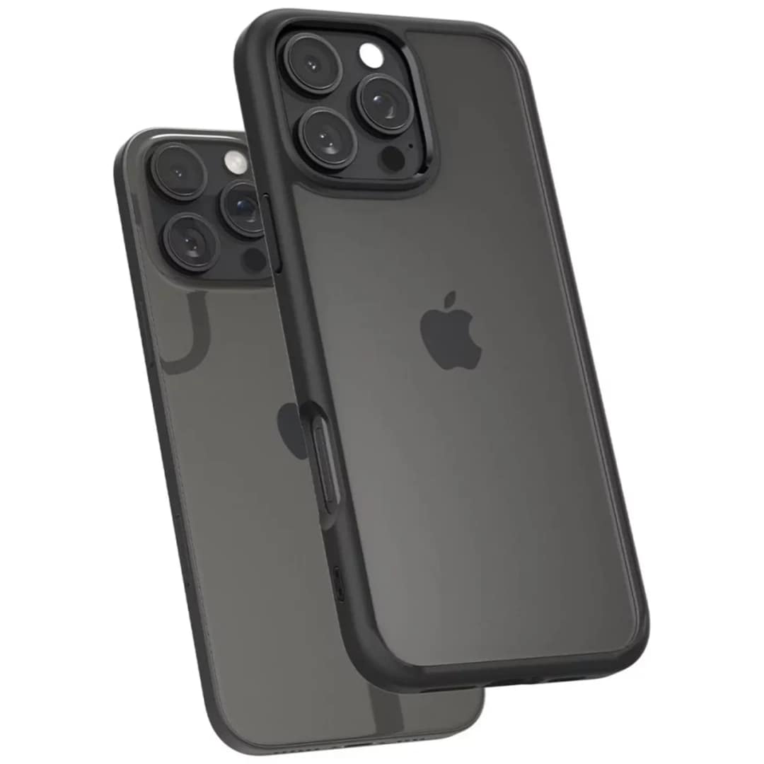 Чехол Spigen Ultra Hybrid для iPhone 16 Pro Max Matte Black, Черный — фото 3