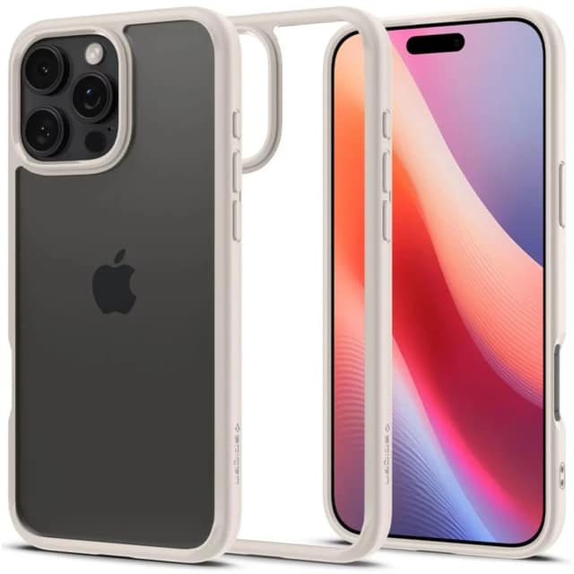 Чехол Spigen Ultra Hybrid для iPhone 16 Pro Max Natural Titanium, Бежевый