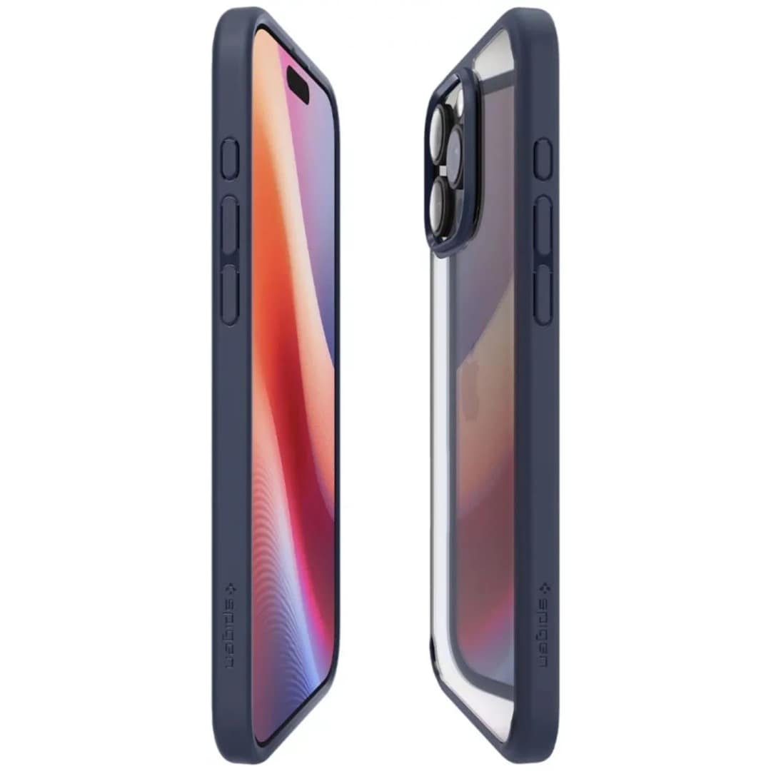 Чехол Spigen Ultra Hybrid для iPhone 16 Pro Navy Blue, Синий — фото 4