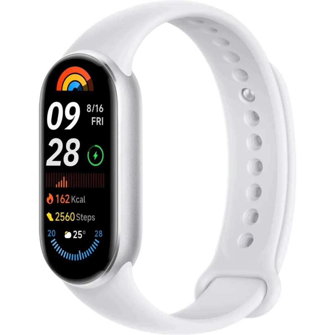 Фитнес-браслет Xiaomi Mi Smart Band 9 Glacier Silver, Белый — фото 3