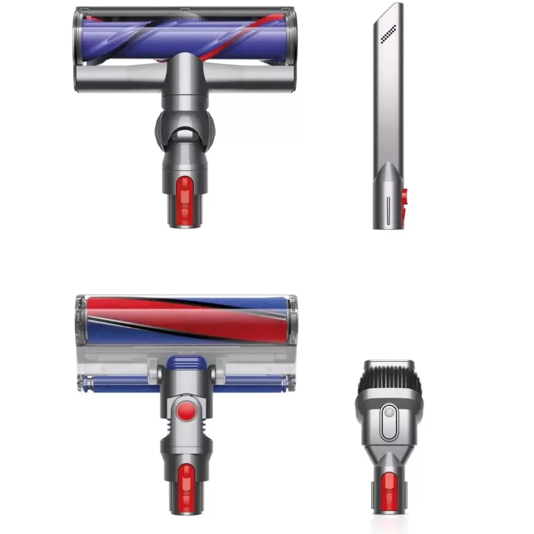 Пылесос Dyson Cyclone V10 Total Clean SV27 Nickel Black, Синий — фото 2