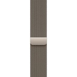 Смарт-часы Apple Watch Series 10 42mm Natural Titanium Case with Natural Milanese Loop, Бежевый — фото 2