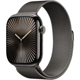 Смарт-часы Apple Watch Series 10 46mm Slate Titanium Case with Slate Milanese Loop, Серый — фото 1