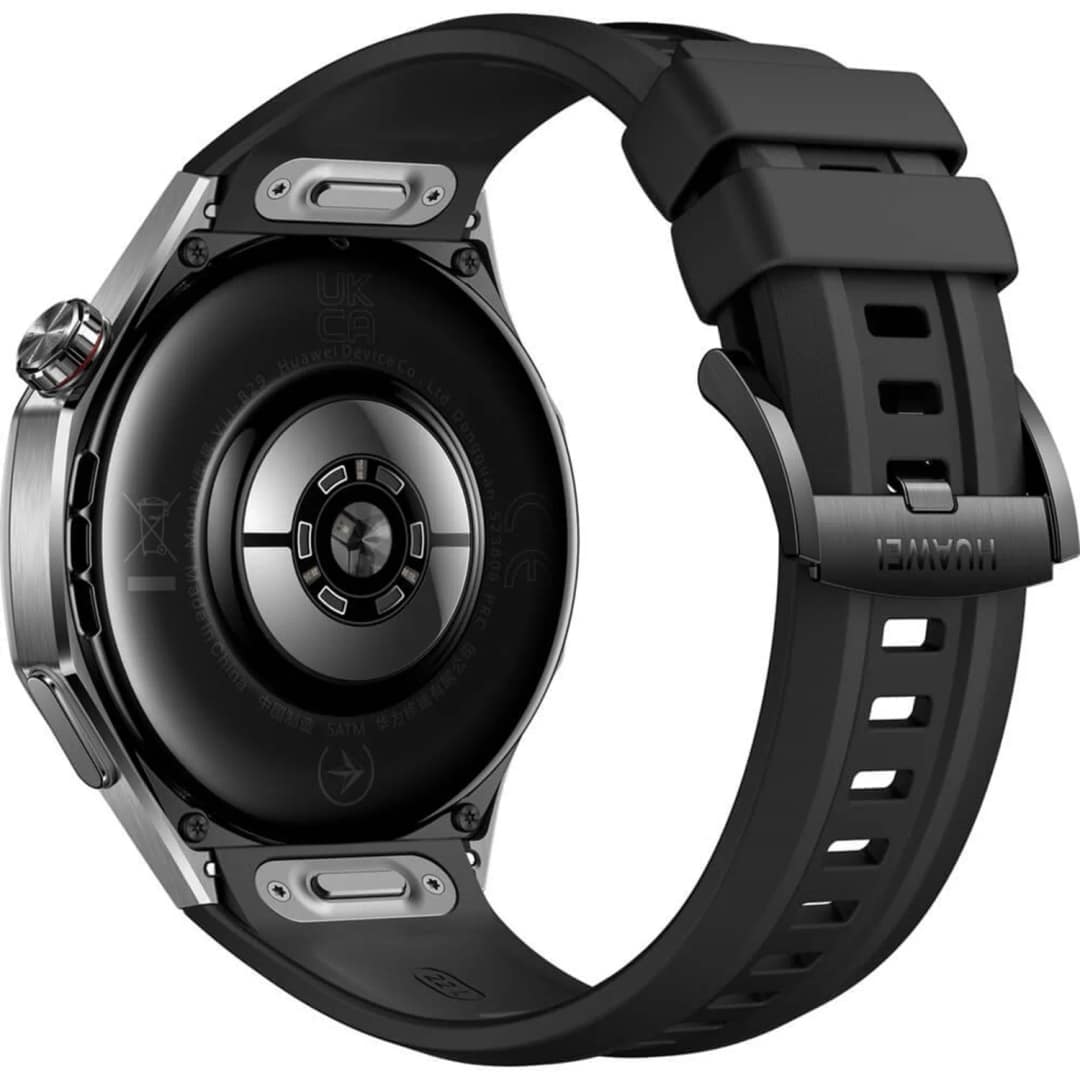 Смарт-часы Huawei Watch GT 5 Pro 46mm Black Fluoroelastomer, Черный — фото 4