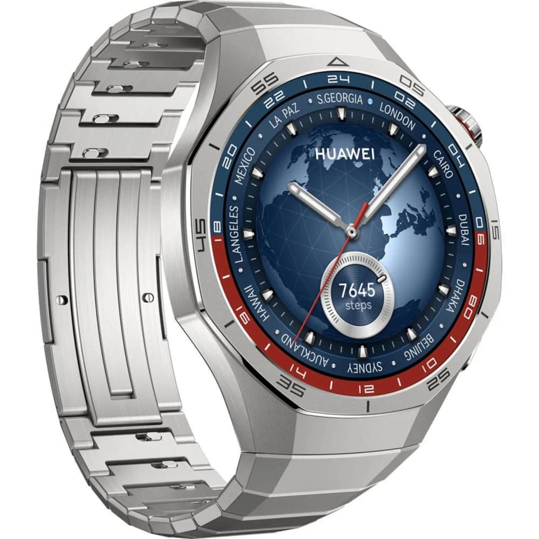 Смарт-часы Huawei Watch GT 5 Pro 46mm Titanium, Серебристый — фото 3