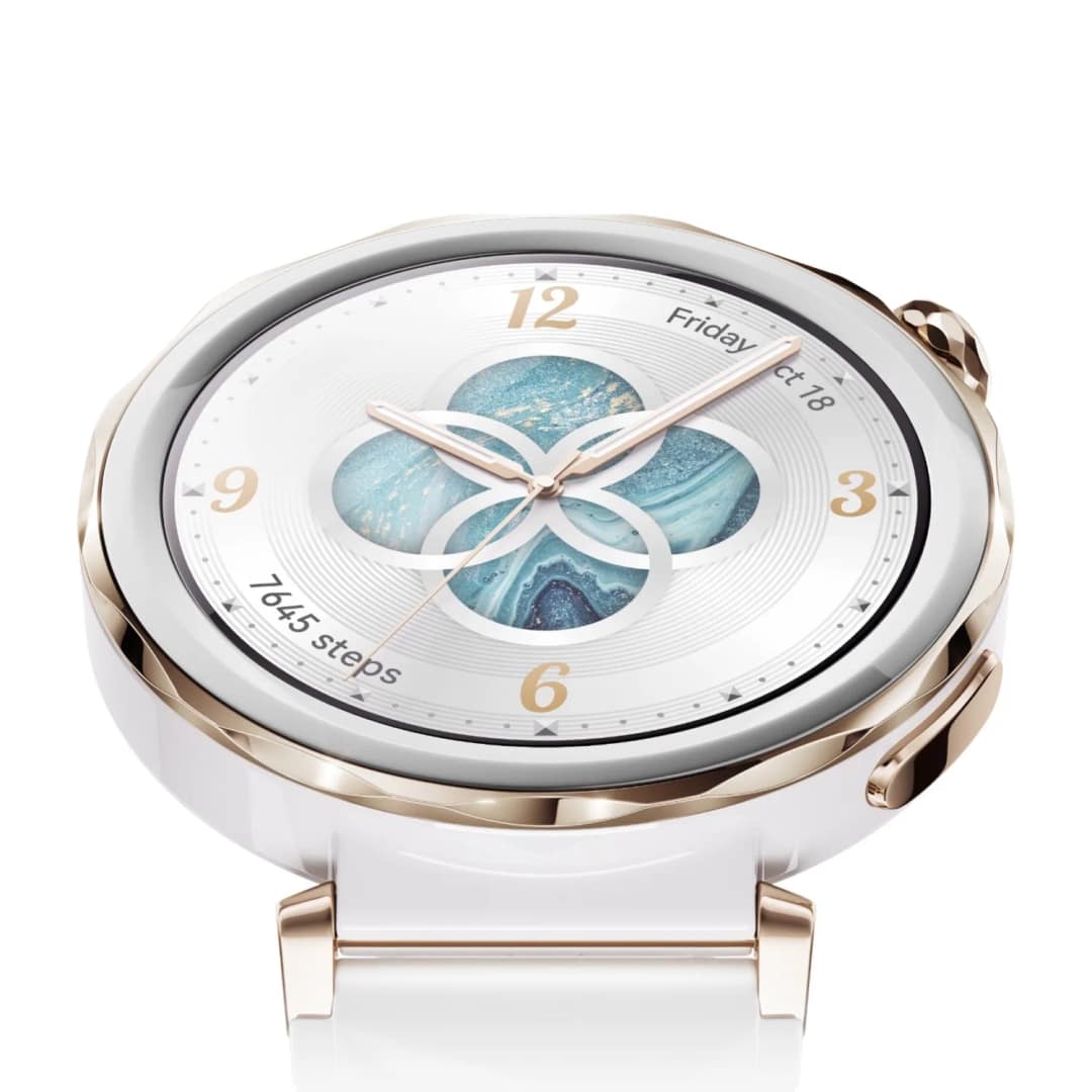 Смарт-часы Huawei Watch GT 5 Pro 42mm White Fluoroelastomer, Белый — фото 3