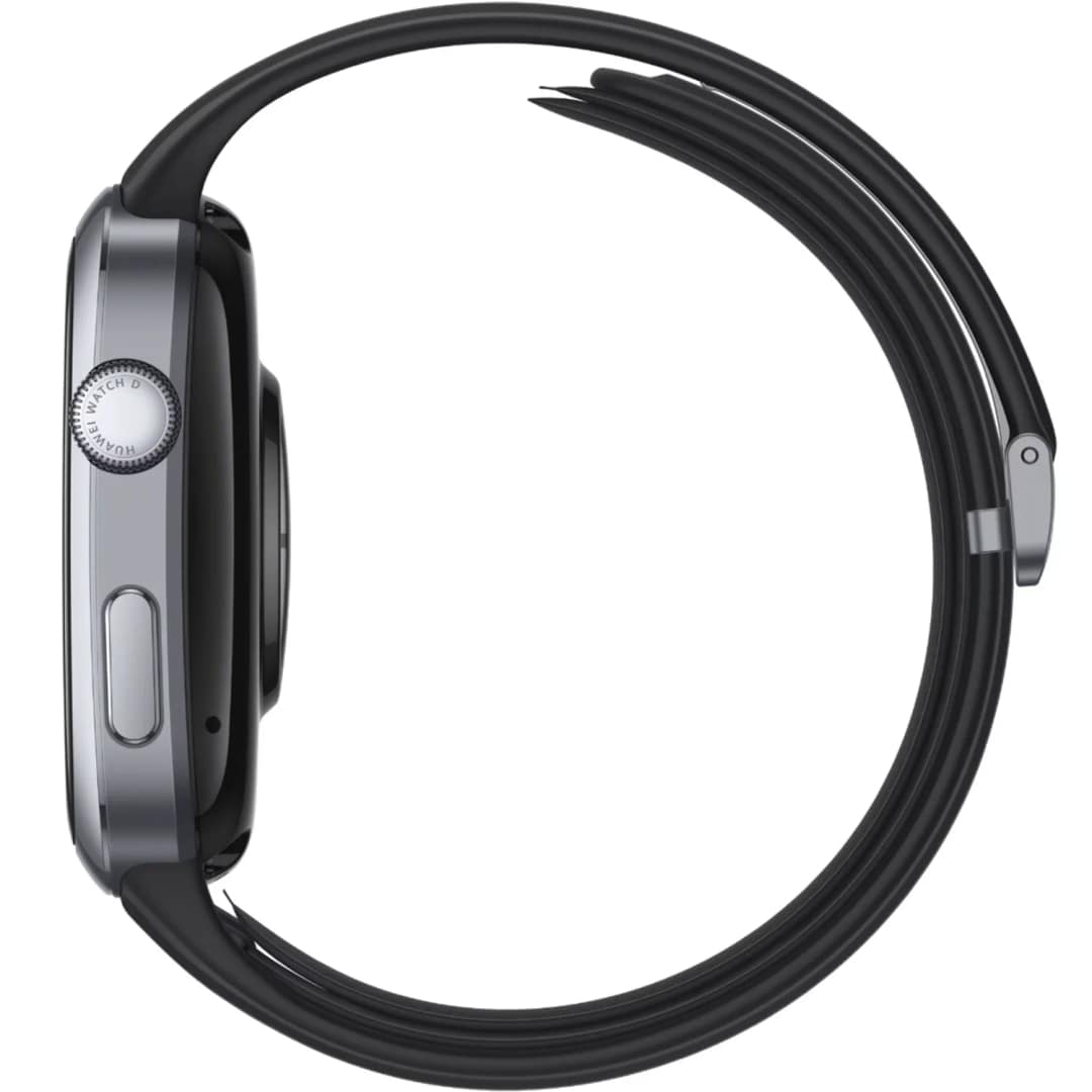 Смарт-часы Huawei Watch D2 Fluoroelastomer, Black/Black — фото 2