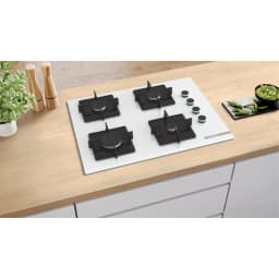 Газовая варочная панель Bosch Serie 4 POP7C2P30O White — фото 6