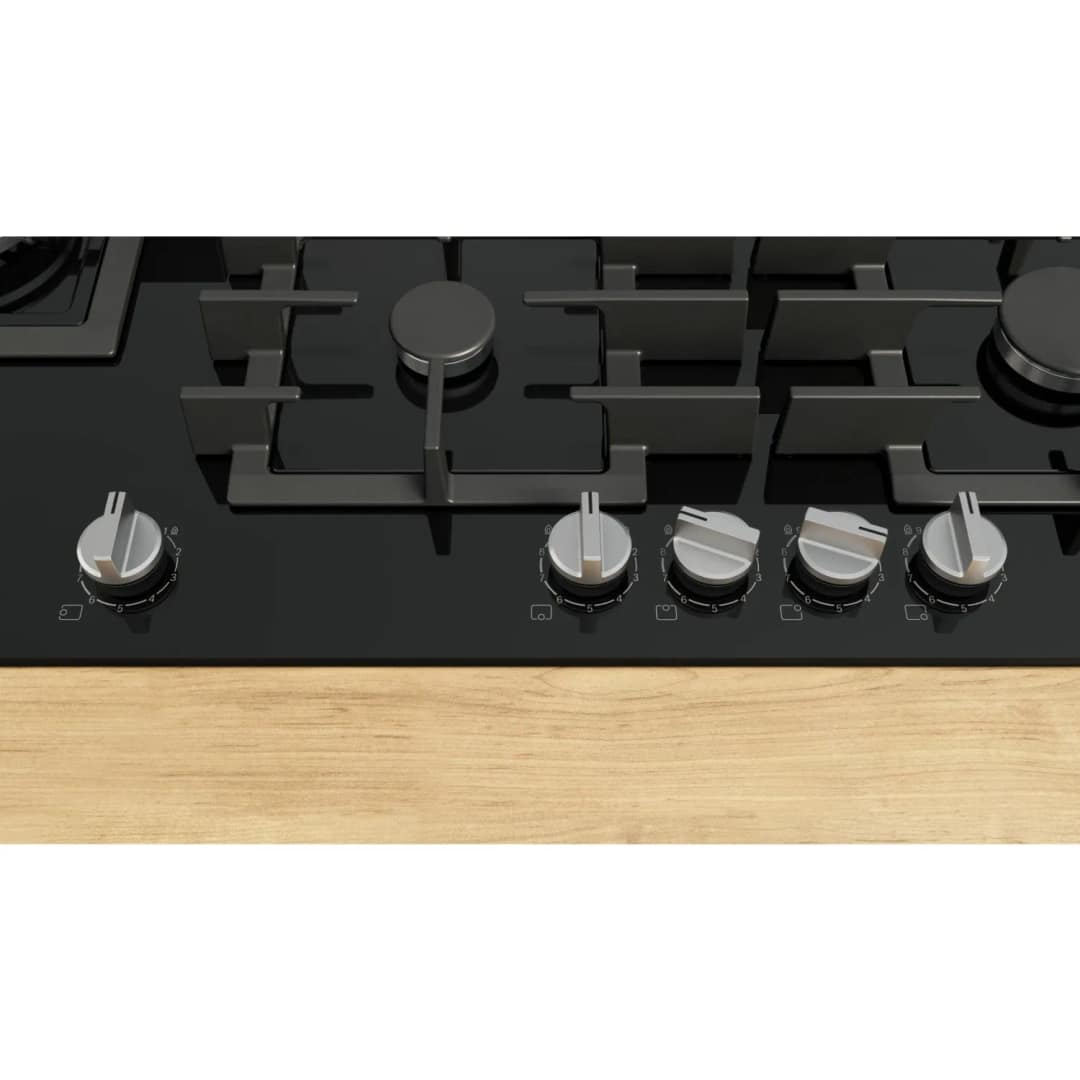 Газовая варочная панель Bosch Serie 6 PPM9A6I40 Black — фото 4
