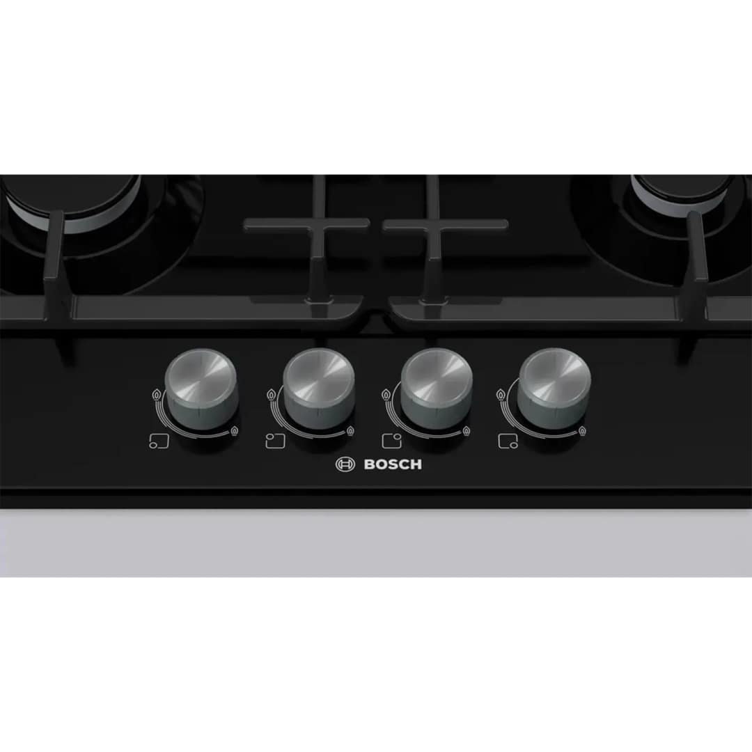 Газовая варочная панель Bosch Serie 4 PGP6B6O93R Black, Черный — фото 3