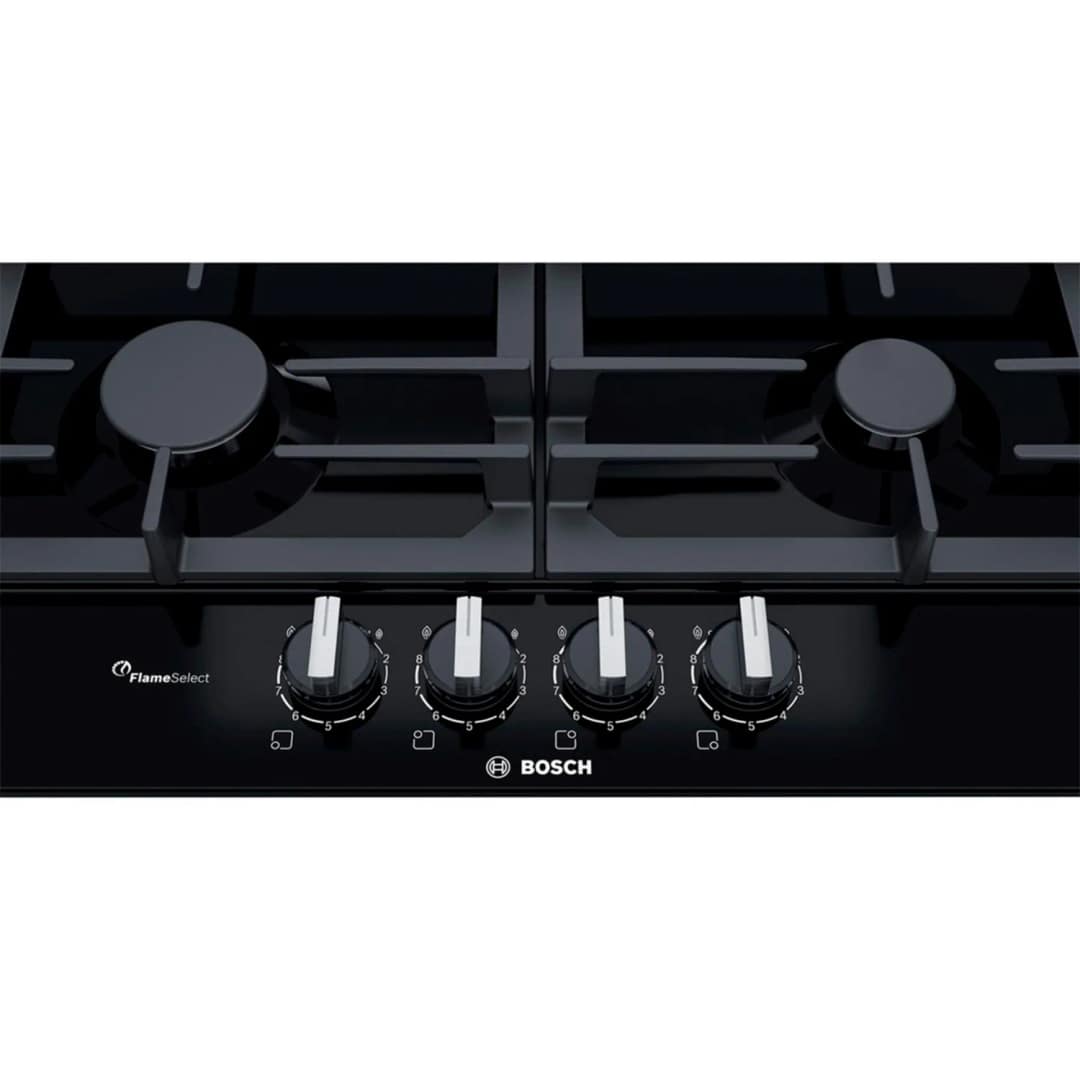 Газовая варочная панель Bosch Serie 6 PCP6A6B90R Black, Черный — фото 2