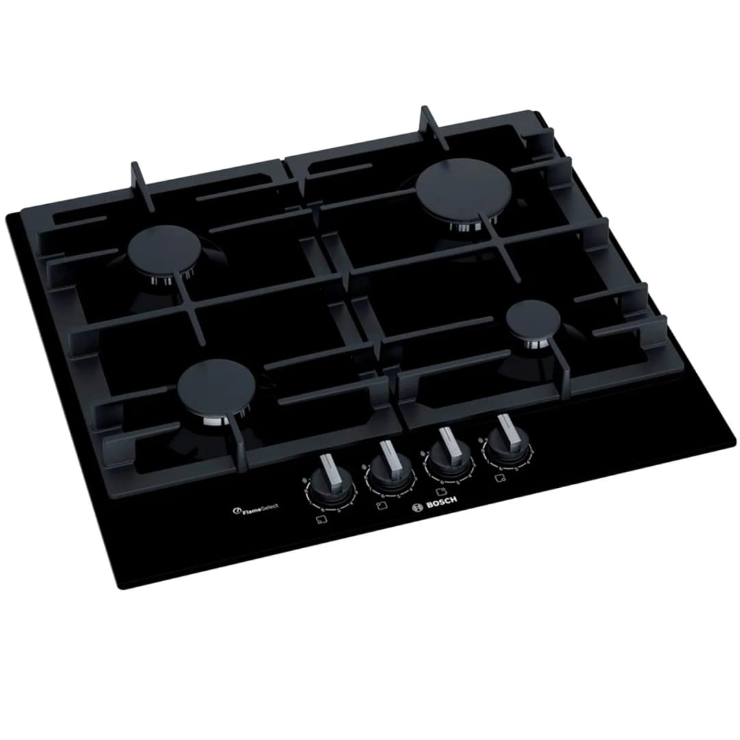 Газовая варочная панель Bosch Serie 6 PCP6A6B90R Black, Черный — фото 4