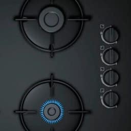 Газовая варочная панель Bosch Serie 2 POH6B6B10 Black, Черный — фото 2