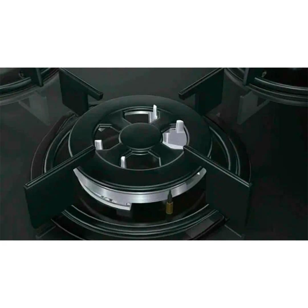 Газовая варочная панель Bosch Serie 2 POH6B6B10 Black, Черный — фото 3