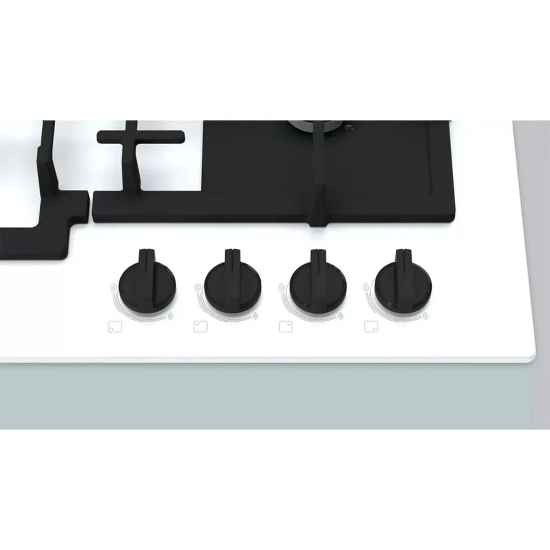 Газовая варочная панель Bosch Serie 4 PNP6B2B92R White, Белый — фото 3
