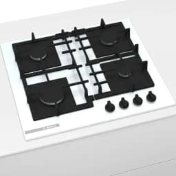 Газовая варочная панель Bosch Serie 4 PNP6B2B92R White, Белый — фото 5