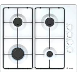 Газовая варочная панель Bosch Serie 2 PBP6C2B82O White, Белый — фото 1