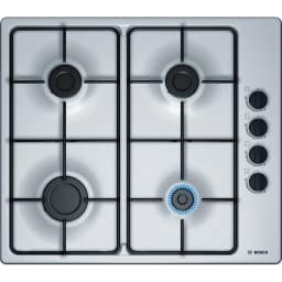 Газовая варочная панель Bosch Serie 2 PBP6B5B80 Silver, Серебристый — фото 1