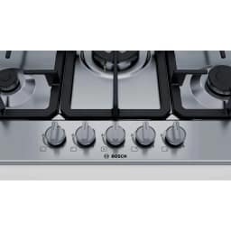 Газовая варочная панель Bosch Serie 4 PGQ7B5B90 Silver, Серебристый — фото 2