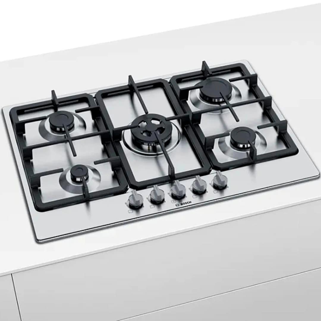 Газовая варочная панель Bosch Serie 4 PGQ7B5B90 Silver, Серебристый — фото 5