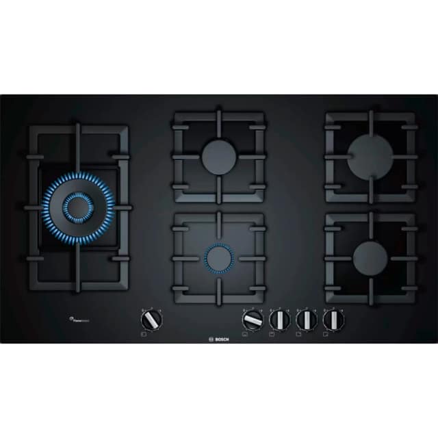 Газовая варочная панель Bosch Serie 6 PPS9A6B90 Black, Черный