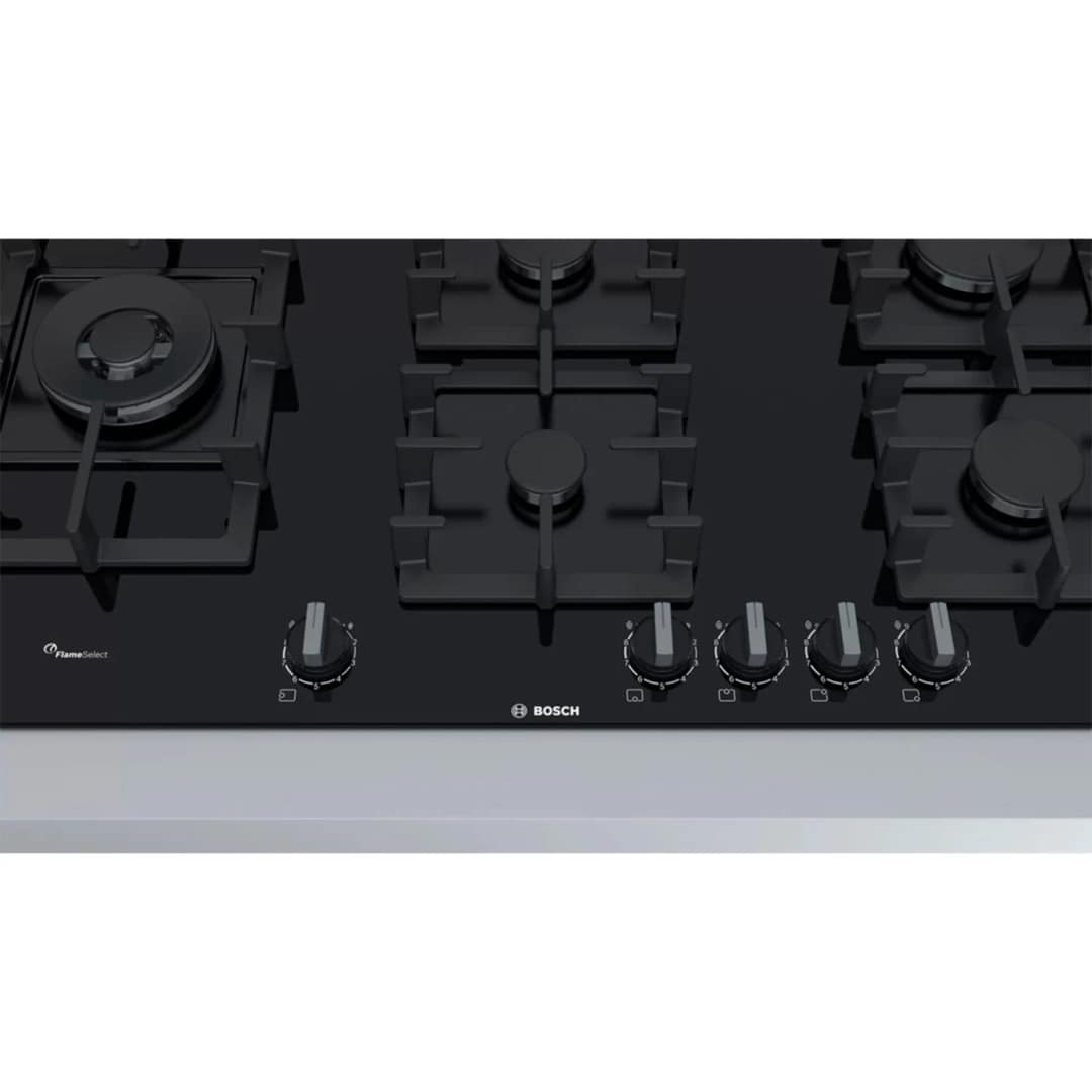 Газовая варочная панель Bosch Serie 6 PPS9A6B90 Black, Черный — фото 2