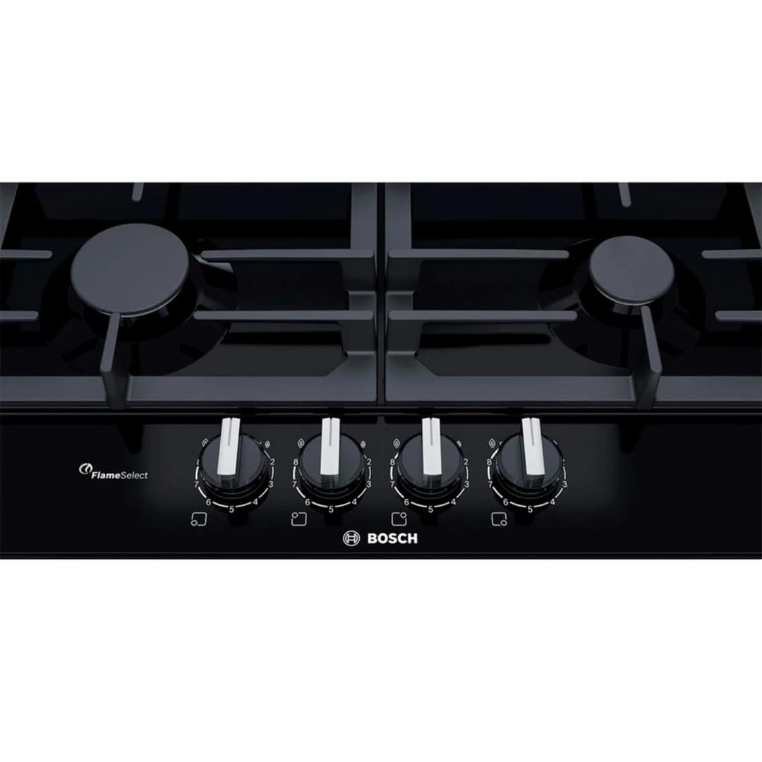 Газовая варочная панель Bosch Serie 6 PCP6A6B95R Black, Черный — фото 2