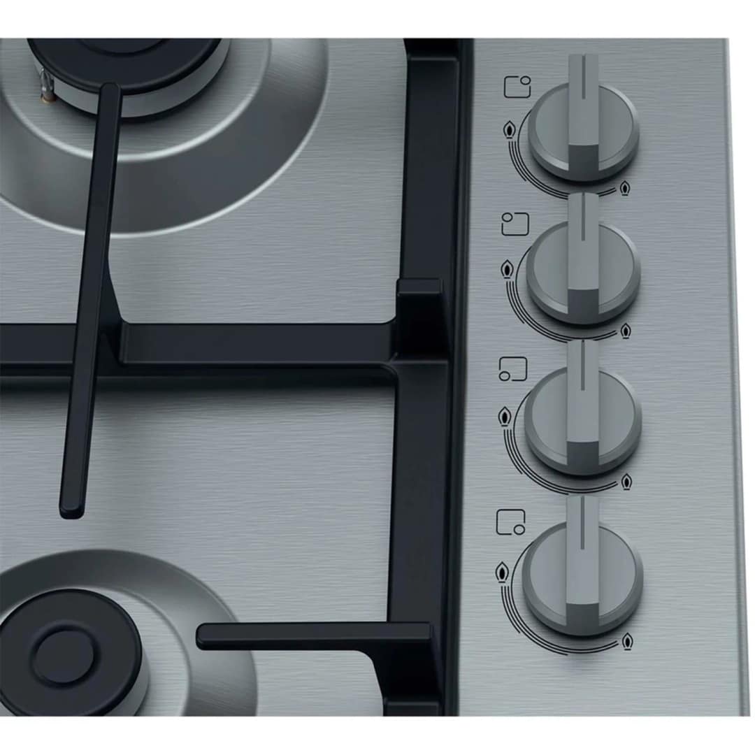 Газовая варочная панель Bosch Serie 2 PBP6C5B93R Silver, Серебристый — фото 2