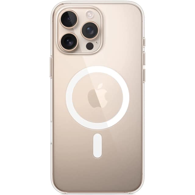 Чехол Apple Silicone Case with MagSafe для iPhone 16 Pro, Clear