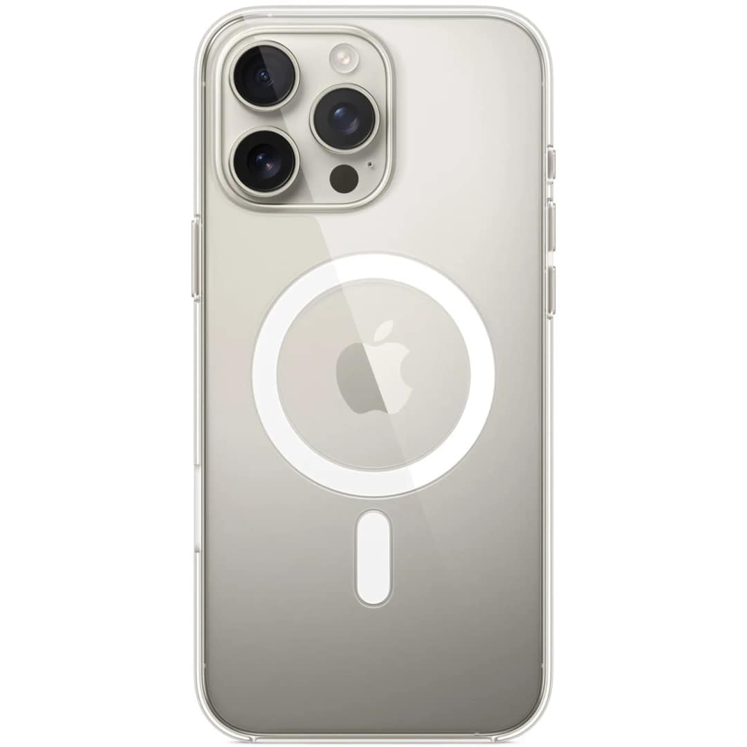Чехол Apple Silicone Case with MagSafe для iPhone 16 Pro, Clear — фото 4