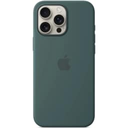 Чехол Apple Silicone Case with MagSafe для iPhone 16 Pro Max, Lake Green — фото 1
