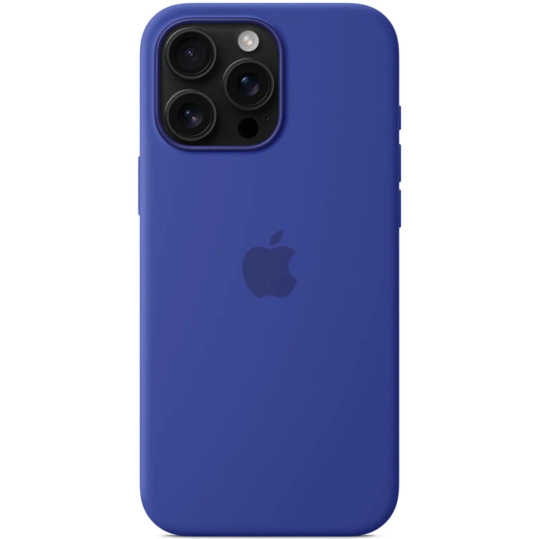 Чехол Apple Silicone Case with MagSafe для iPhone 16 Pro Max, Ultramarine — фото 4