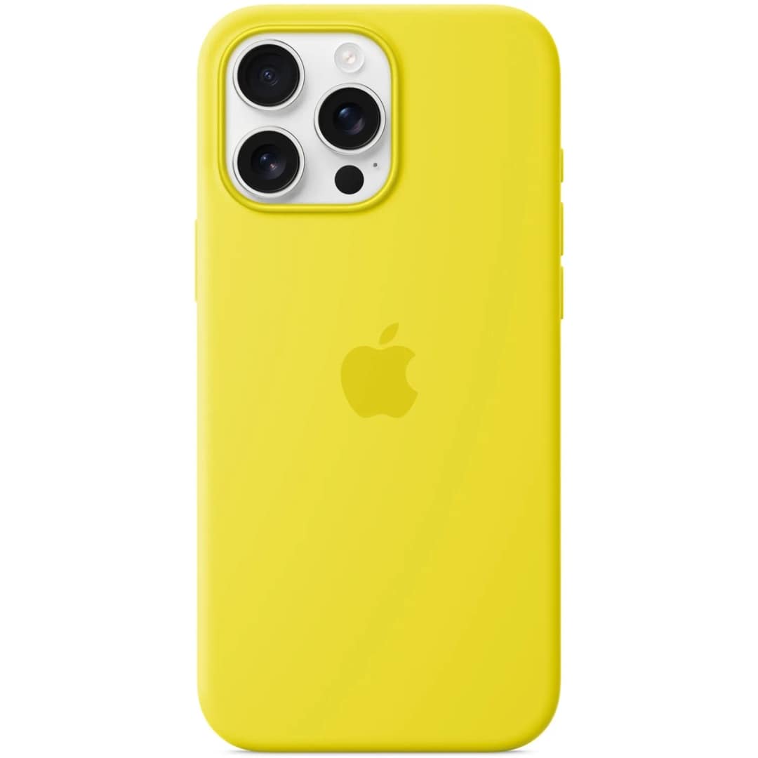 Чехол Apple Silicone Case with MagSafe для iPhone 16 Pro Max, Star Fruit — фото 2
