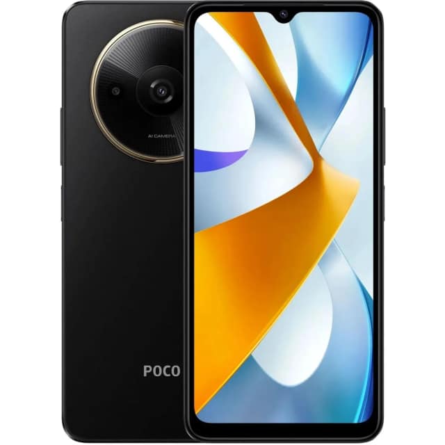 Смартфон Xiaomi Poco C61 3 Black Global Version, Черный