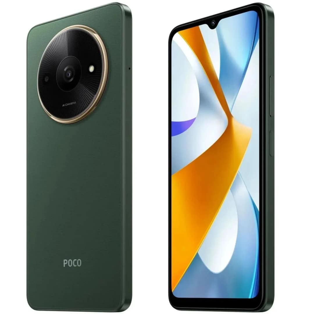 Смартфон Xiaomi Poco C61 3 Green Global Version, Зеленый — фото 4