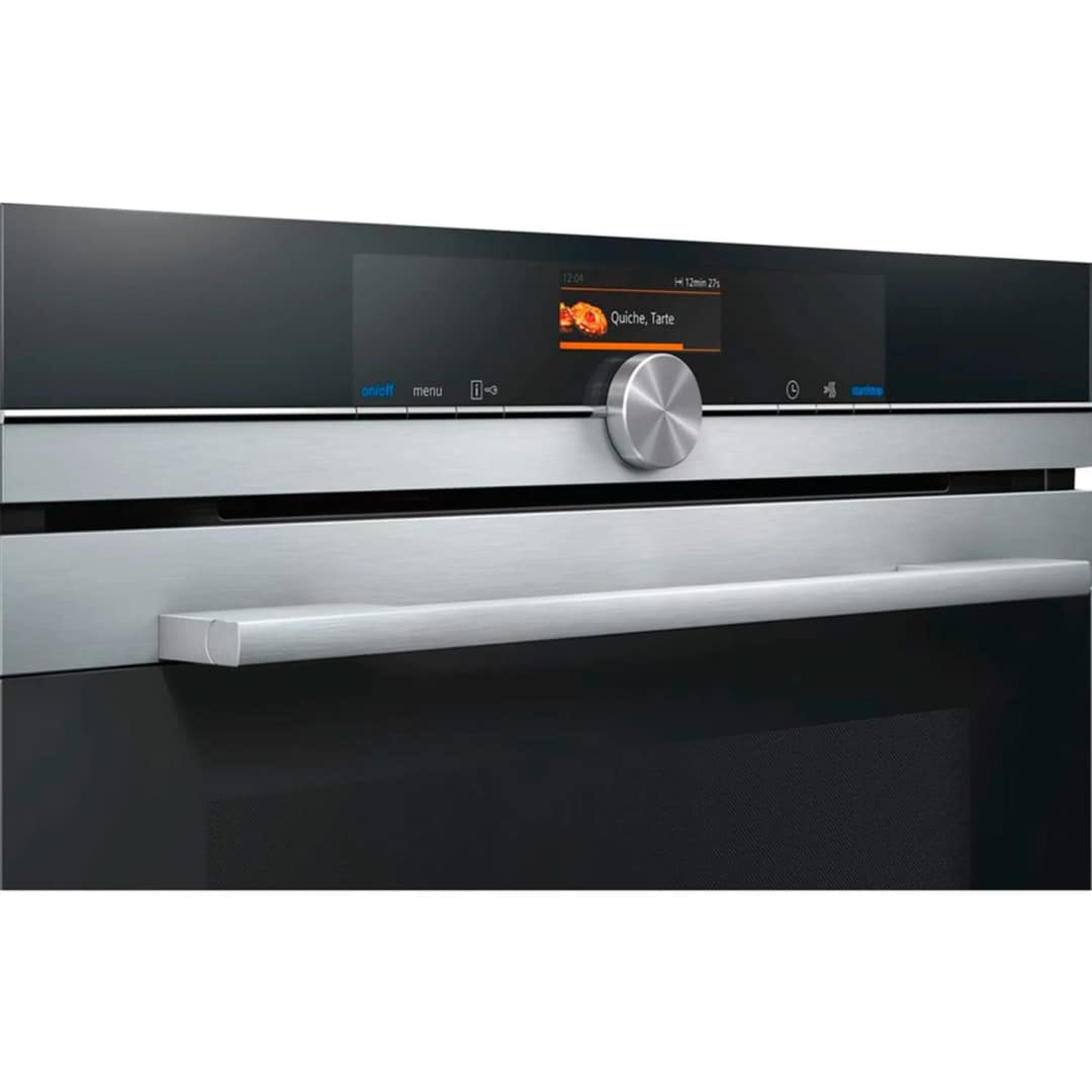 Электрический духовой шкаф Siemens HB676G0S1 Silver, Серебристый — фото 3