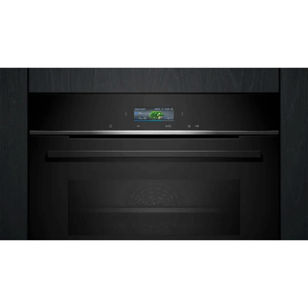 Электрический духовой шкаф Siemens HB734G1B1 Black, Черный — фото 2