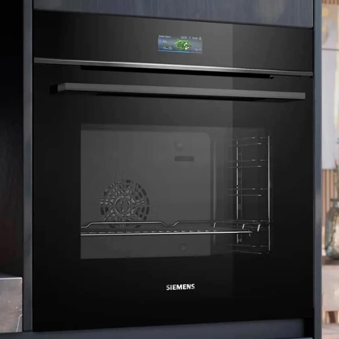 Электрический духовой шкаф Siemens HB734G2B1 Black, Черный — фото 4