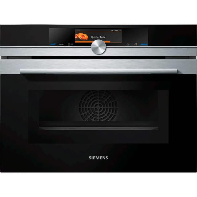 Электрический духовой шкаф Siemens CM678G4S1 Silver, Серебристый