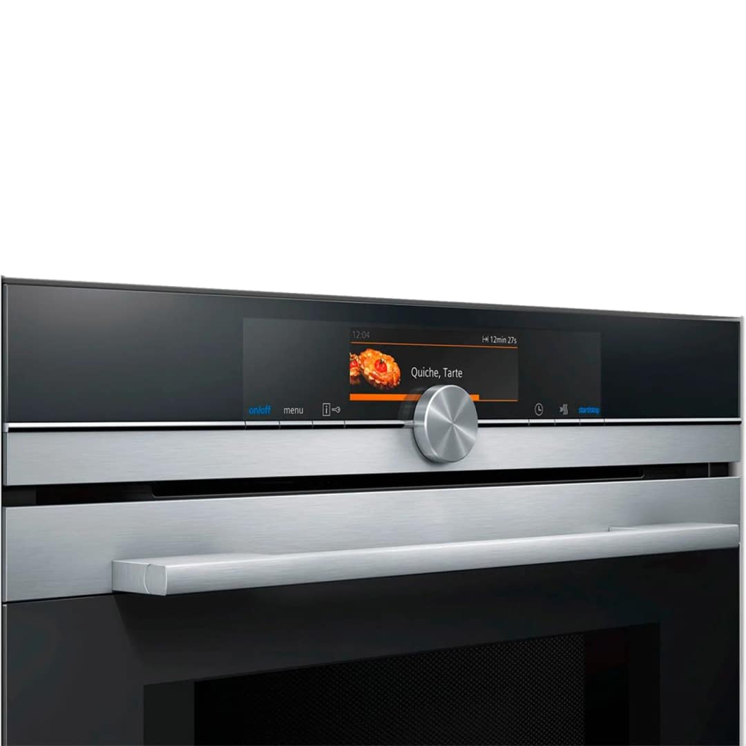 Электрический духовой шкаф Siemens CM678G4S1 Silver, Серебристый — фото 2