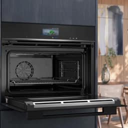 Электрический духовой шкаф Siemens CS736G1B1 Black, Черный — фото 4