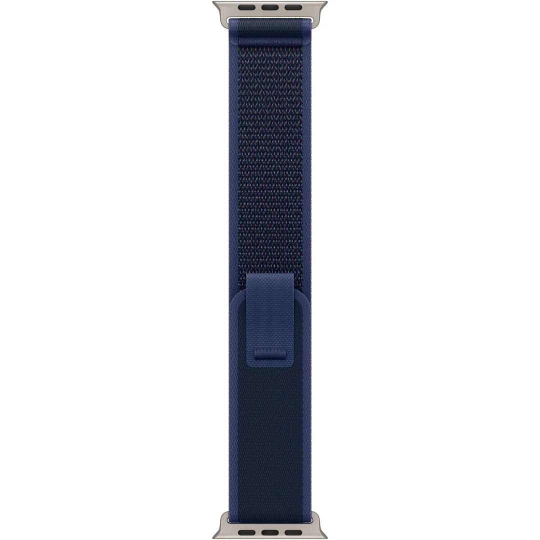Смарт-часы Apple Watch Ultra 2 49mm Natural Titanium Case with Blue Trail Loop M L, Синий — фото 2