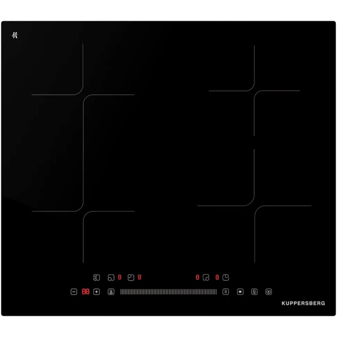 Индукционная варочная панель Kuppersberg ICS 612 Black, Черный — фото 2