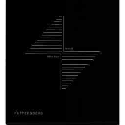 Индукционная варочная панель Kuppersberg ICS 604 Black, Черный — фото 5