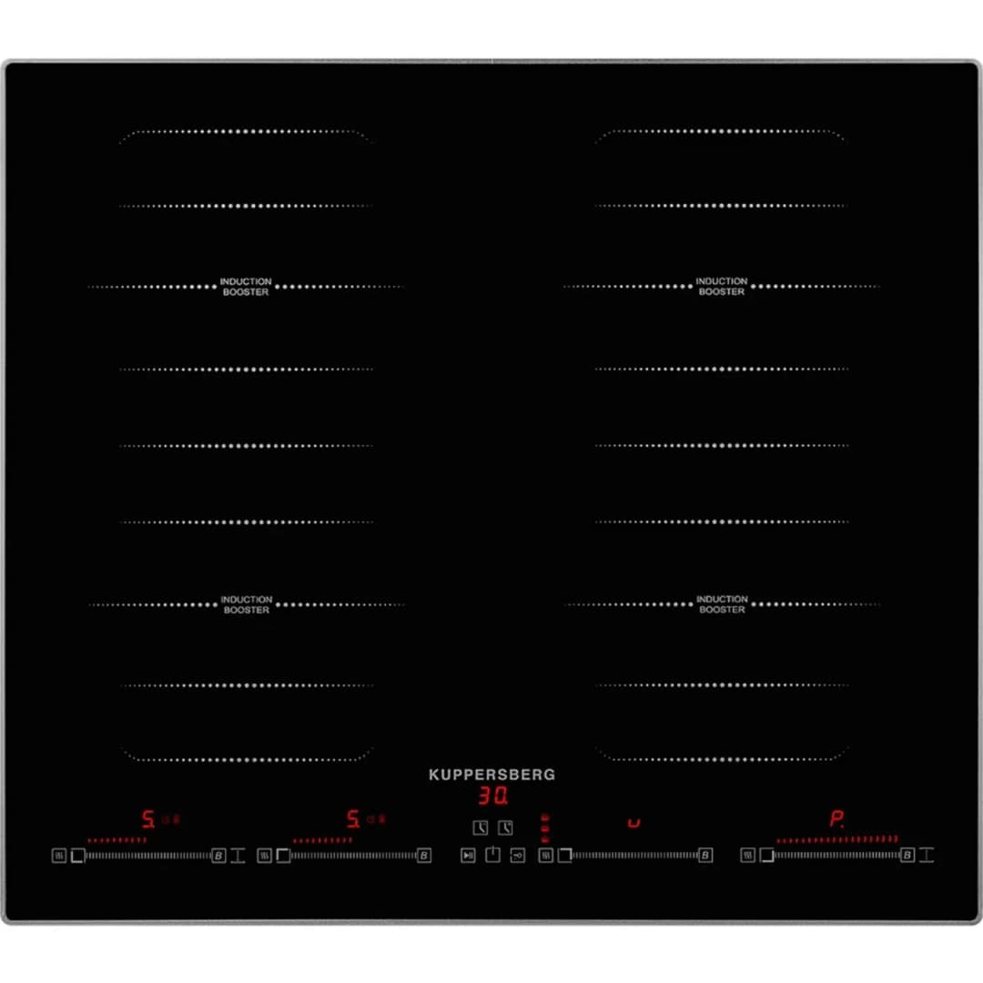 Индукционная варочная панель Kuppersberg ICS 645 F Black, Черный — фото 2